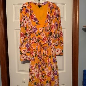 Who What Wear wrap plus size dress size 2X